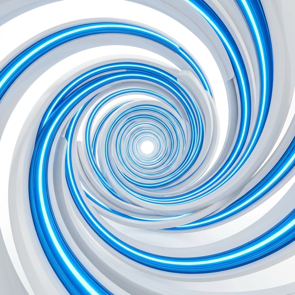 Abstract 3D Spiral